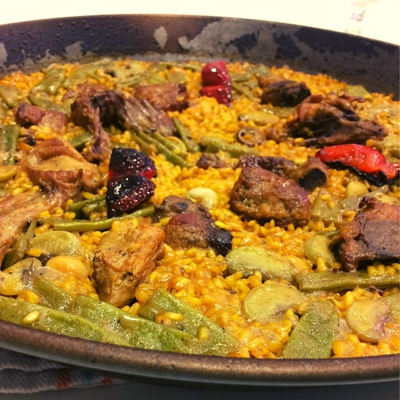 paella valenciana para llevar